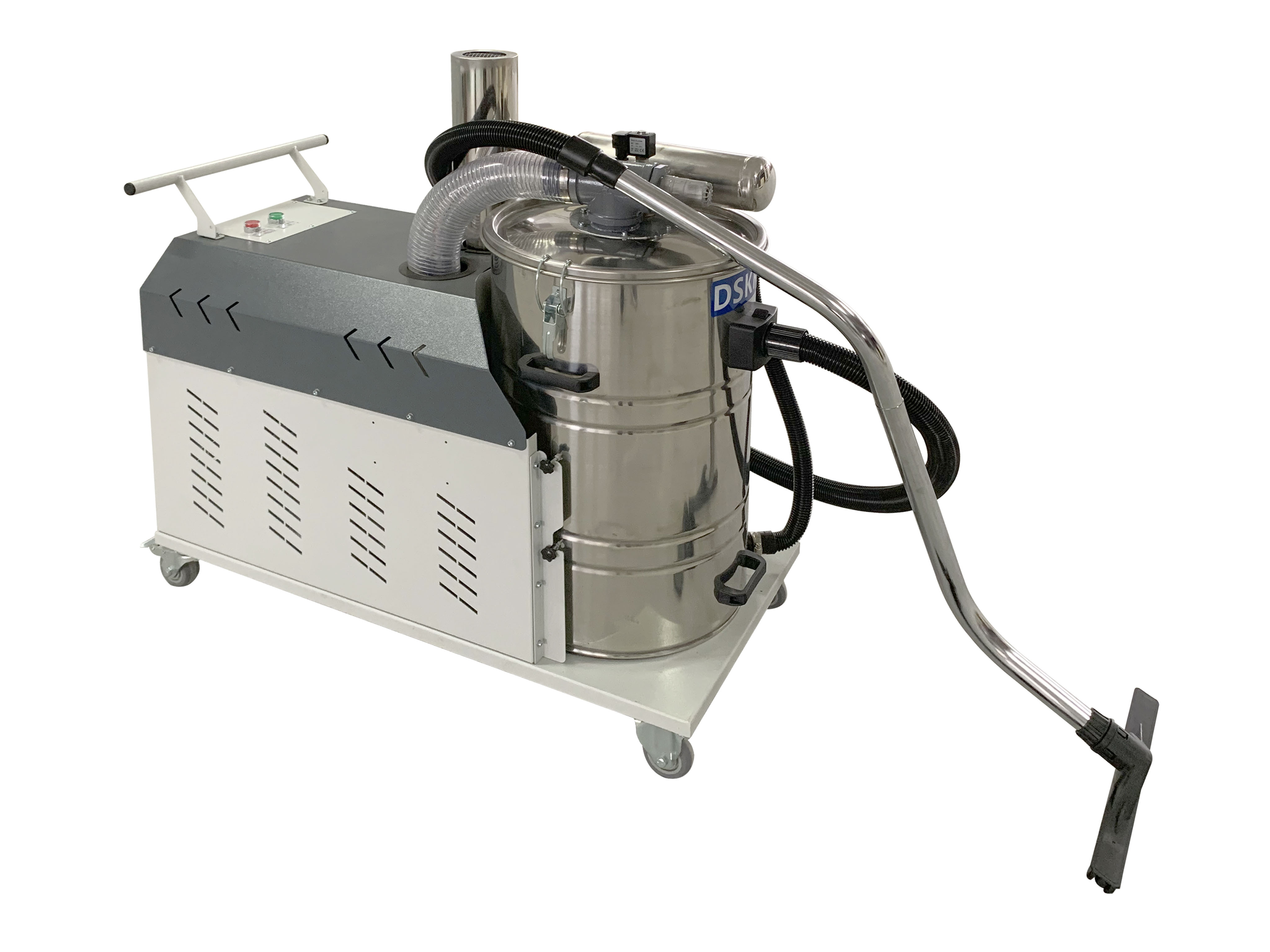 KRB-MCSH-5500脉冲反吹重型高压吸尘器_5.5KW_连续粉尘收集-上海科瑞博