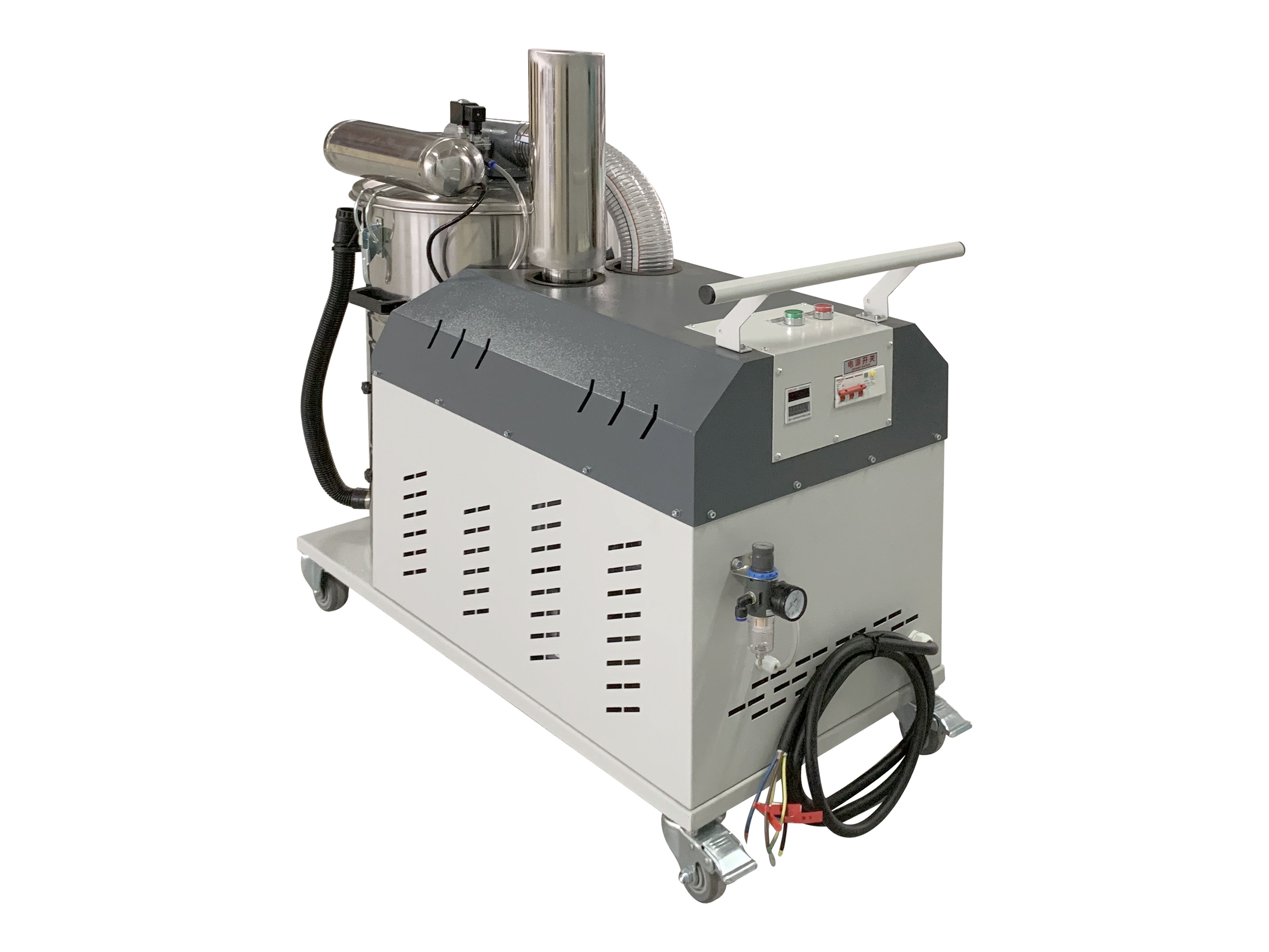 KRB-MCSH-5500脉冲反吹重型高压吸尘器_5.5KW_连续粉尘收集-上海科瑞博