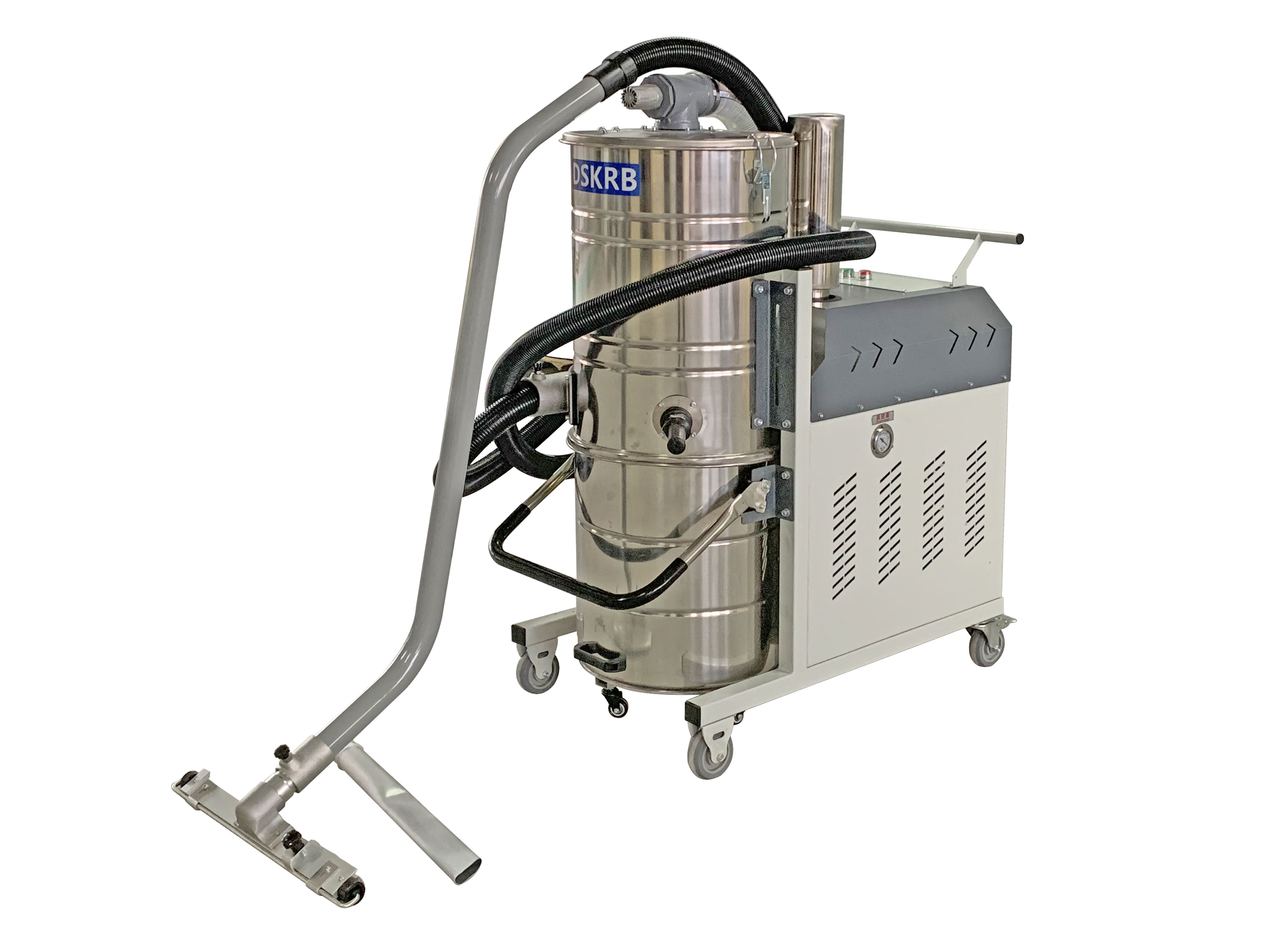 KRB-XCSY-5500手摇震尘重型工业吸尘器_5.5KW_粉尘回收-上海科瑞博